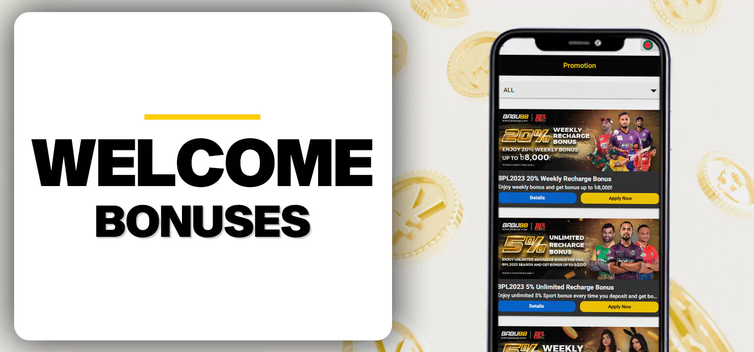 welcome bonuses babu88 apk